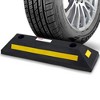 Pyle 2 x PCRSTP11 22 Inch Heavy Duty Rubber Car Truck Vehicle Wheel Guide Stopper Stop Tire Block for Driveway, Parking Lot Spot, and Garage (2 Pack) - 3 of 4