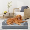 iMountek"Washable Dog Bed Sofa with Removable Cover for Medium & Large Dogs - Soft Pet Cushion Mattress"Dark Grey - 2 of 4