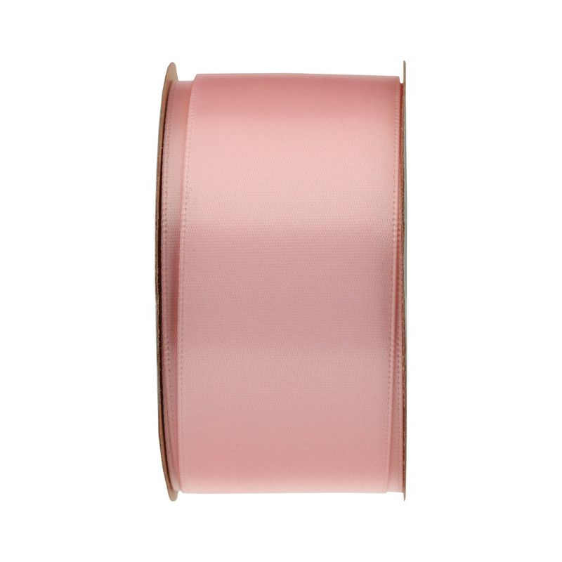 9&#39;x1.5&#34; Satin Sheen Gift Wrap Ribbon Light Pink - Spritz&#8482;, 1 of 5