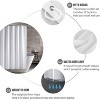 LunaLulinlk Bathroom curtain with 12 PCS free hooks - 2 of 4