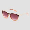 Women's Crystal Round Sunglasses - Universal Thread™ Red - image 2 of 2