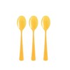 Exquisite Heavy Duty Disposable Solid color Plastic Spoons - 50 Count - 2 of 4