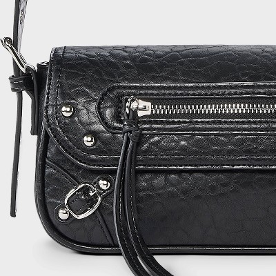 Сумки Wild Fable Studded Detail Flap Shoulder - Wild Fable™ Black — фото 5