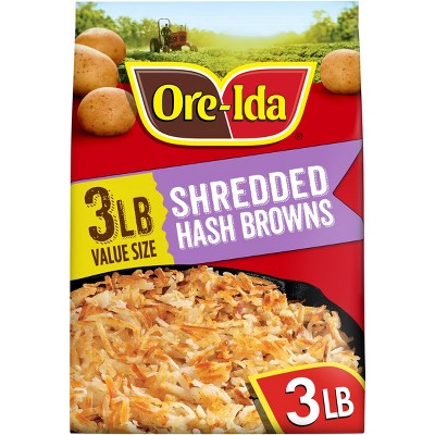 Ore-Ida Frozen Gluten Free Hash Brown Potatoes - 3lb/48oz