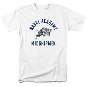 Men's Us Naval Academy Official USNA Midshipmen Logo T-Shirt - 1 of 4
