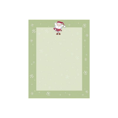 Great Papers! Holiday Stationery Merry Christmas Santa 80/Count (2015053)