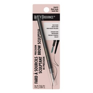Black Radiance Precision Brow Sculptor - Black - 0.008oz - 1 of 4