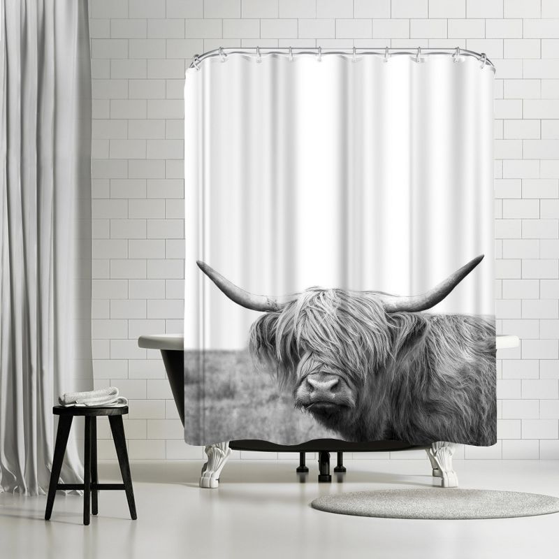 Americanflat 71" x 74" Shower Curtain by Artvir, 1 of 8