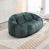 Okak Bean Bag Chair with High Back, Durable Comfy Bean Bag Sofa Lazy Sofa Chair, Accent Floor Soft Lounge Chair for Adults&Kids - 2 of 4
