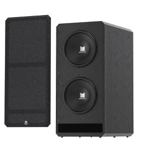 Monolith M-215 THX Ultra Certified Powered Subwoofer - Dual 15in, 2000-Watt Amplifier, Massive Output, Low Distortion, For Home Theater Systems - 1 of 4