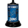 NFL 18-inch Desk/Table Lamp with Shade, #1 Fan with Team Logo, Detroit Lions - 2 of 3