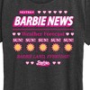 Women's - Barbie - Barbie Land New Weather Forecast Short Sleeve Graphic T-Shirt - 2 of 4