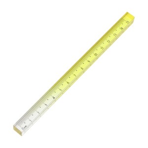 Unique Bargains Ruler Square Ruler 15cm +/-5% Accuracy Acrylic Gradient 5.91"x0.39"x0.39" 1 Pcs - 1 of 4