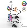 Bower® 24-In. Flexible White and RGB Ring Light with Smartphone Holder - 4 of 4