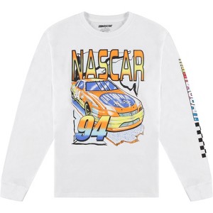 Vintage NASCAR Daytona 500 Shirt - NASCAR Racing Mens Graphic Long Sleeve T-Shirt - 1 of 4