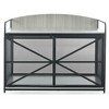 FURNIinspire Pet Crates and Houses, Dog Crate Furniture with Sliding Doors and Storage Shelves for Big Medium Size, Black, 42.8"*27.3"*36.6" - 3 of 4