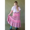 Women's Linen Stripe Skirt - TASHA POLIZZI - 3 of 3