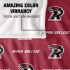 Ripon College Logo Pattern Silky Touch Blanket White 50x60 - 4 of 4