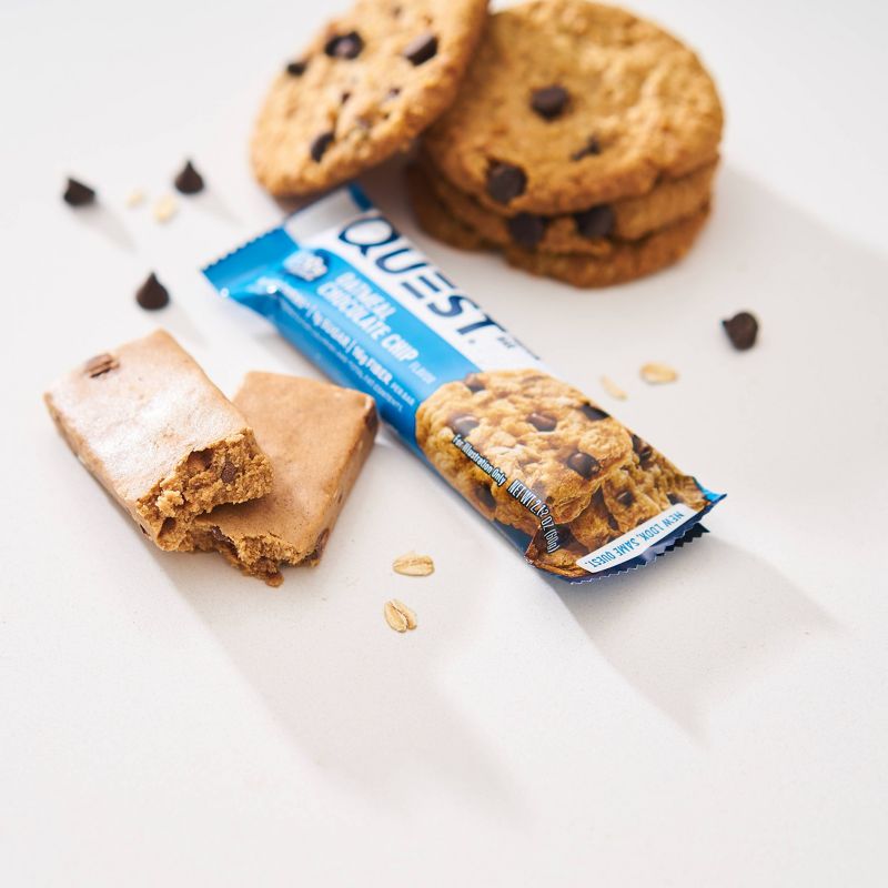 Quest Nutrition Protein Bar - Oatmeal Chocolate Chip, 5 of 8