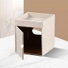 LunaLulink Leather Square Tissue Box Set, Modern Decorative Tissue Holder for Bathroom Vanity, Nightstand, Desk, for Home and Office Decoration - 3 of 4