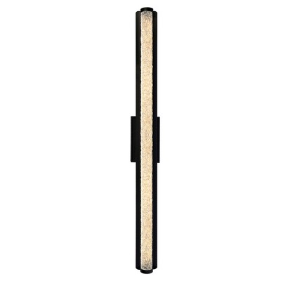 CWI Lighting Fiji Integrated LED Black Outdoor Wall Light