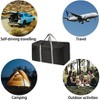 MaseiKar Travel Duffle Bag,96L Extra Large Duffel Bag Lightweight,Waterproof Duffel Bag for Men Women,Black - 3 of 4