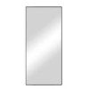 HomeRoots 71" Black Metal Framed Leaning or Hanging Full Length Mirror - 4 of 4