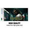 Aquaman Movie Permission To Come Aboard Automotive Bumper Sticker - 3 of 4