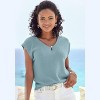 Women's 2 Pk Waffle Knit Tops - LASCANA - 3 of 4