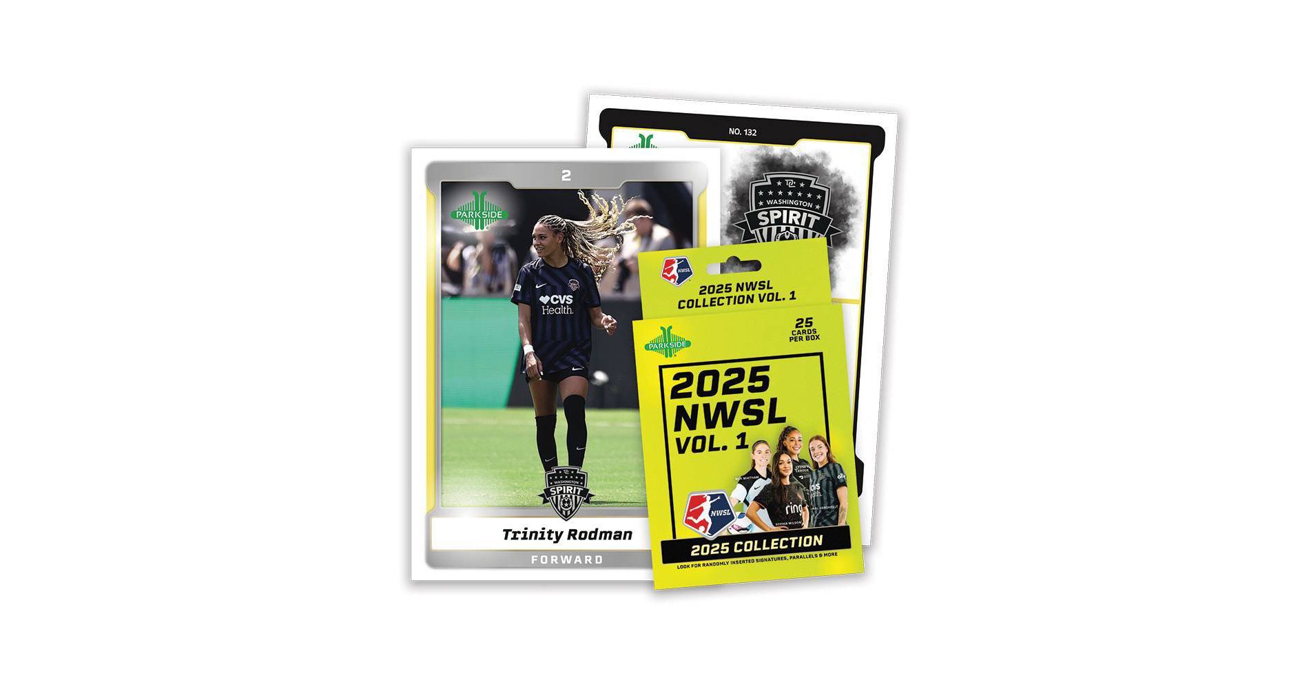 2025 NWSL Collection Volume 1 Soccer Trading Card Box