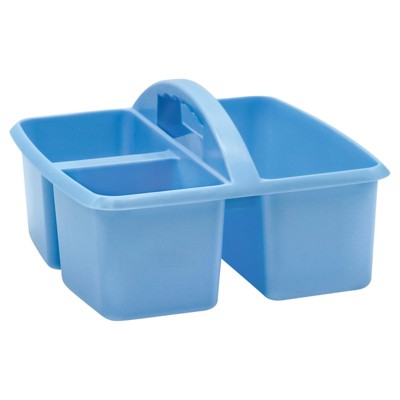 Teacher Created Resources Light Blue Plastic Storage Caddy (Pack of 6)