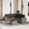 vidaXL Garden Sofa Set Grey - 2 of 4