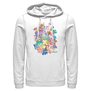 Mens Lilo & Stitch Experiment Compilation Lightweight Hoodie - 1 of 4