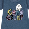 - Peanuts - Good Grief Charlie Brown Graphic Short Sleeve Fleece Dress - 2 of 4