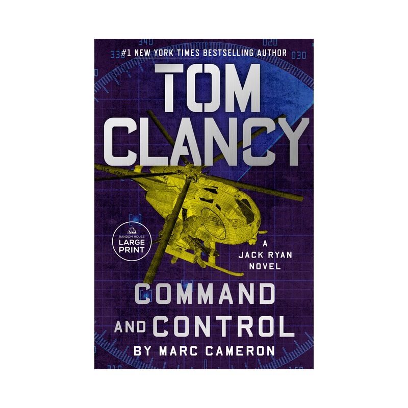 Tom Clancy Command and Control - (Jack Ryan Novels) Large Print by  Marc Cameron (Paperback), 1 of 2