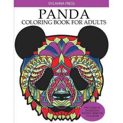 Panda Coloring Book for Adults - by  Dylanna Press (Paperback)