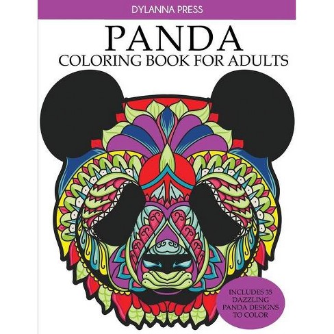 Download Panda Coloring Book For Adults By Dylanna Press Paperback Target