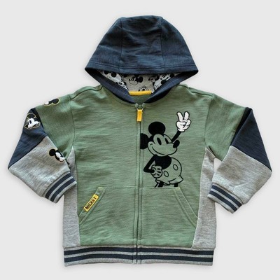 mickey mouse zip up sweatshirt
