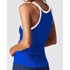 Women's Ribbed Scoop‑Neck Tank ，Casual Slim Fit, Sleeveless Leisure Style Cherie Code - 2 of 4