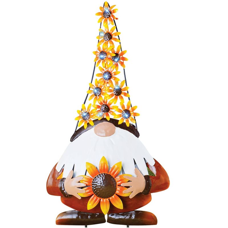 Collections Etc Solar Autumn Gnome Stake, 1 of 4