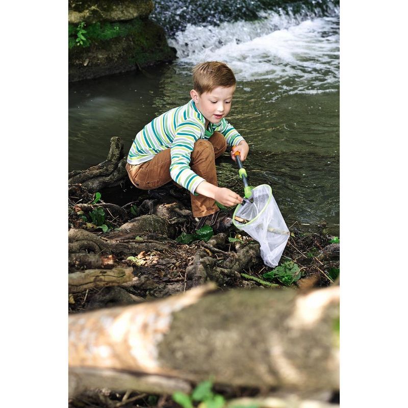 HABA Terra Kids - Scoop Net with Sturdy Adjustable Handle - Great for Land & Water, 3 of 5
