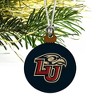 Liberty University Primary Logo Mini Small Tiny Wood Christmas Tree Holiday Ornament - 3 of 4