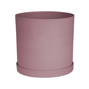 Bloem Mathers Round Resin Planter Pot Indoor and Outdoor Gardening - 1 of 4