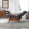 NicBex Modern Accent Chair Armchair Lounge Chair with Wood Frame Comfy Chair for Living Room, Bedroom, Office - 3 of 4