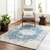Mark & Day Vretsia 2'x3' Rectangle Tufted Indoor Area Rugs Ink Blue: Handmade Wool, Stain-Resistant, Traditional Style - 2 of 4