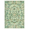 Modern Floral Area Rug Insect Rug Living Room Rugs Stain Resistant Low Pile Rugs for Bedroom Dining Room Office - 3 of 4