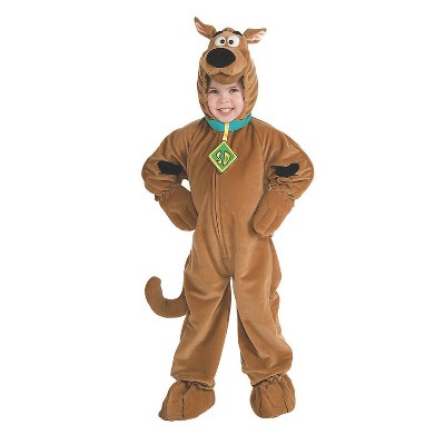 Halloween Express Kids' Deluxe Scooby Doo Jumpsuit Costume
