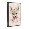 Stupell Industries Sweet Baby Fox with Bow Framed Giclee Art - 2 of 4