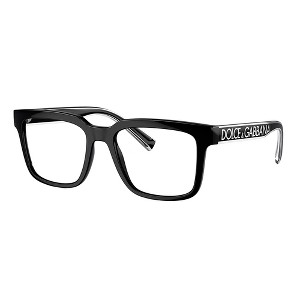 Dolce & Gabbana DG 5101 501 Unisex Square Eyeglasses Black 50mm - 1 of 3