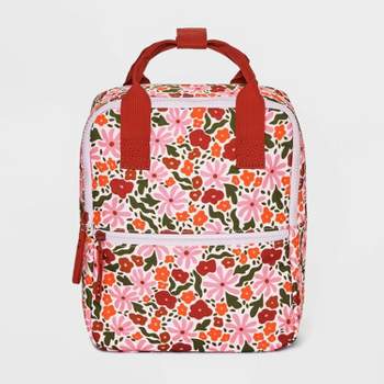 Toddler Girls' 10.5" Floral Backpack - Cat & Jack™ Pink